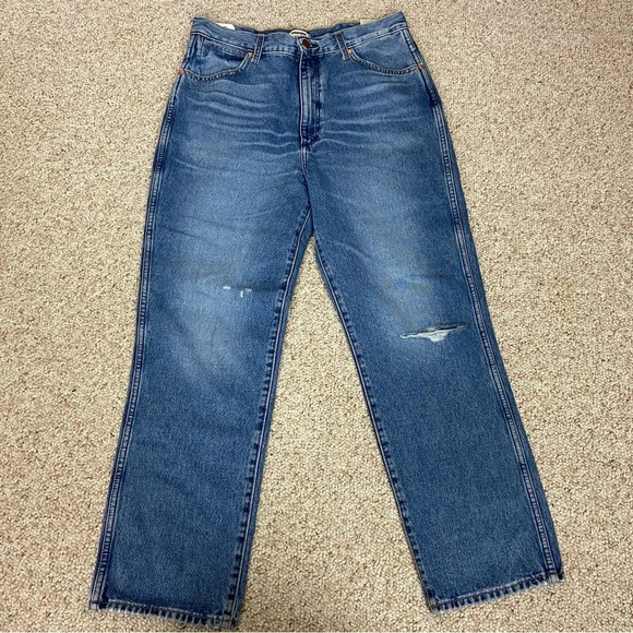 New! Wrangler Wild West 603 High Rise Straight Jean NWT 17016 - Picture 4 of 13